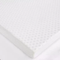 Sleep Philosophy Hypoallergenic 3" Cooling Gel Memory Foam Mattress Topper with Removable Cover