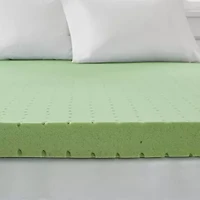 Sleep Philosophy Hypoallergenic 3" Cooling Gel Memory Foam Mattress Topper with Removable Cover