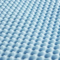 Sleep Philosophy 1½" Gel Memory Foam Mattress Topper