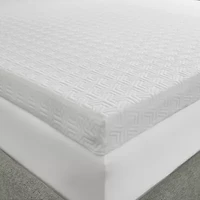 Sleep Philosophy 3" Gel Memory Foam with 3M Cover Mattress Topper Moisture Management