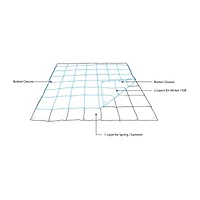 Canton All Season 2 1 Down Alternative Comforter