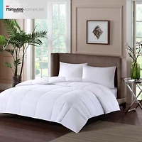 Sleep Philosophy Year Round Warmth 300 Thread Count Cotton Sateen Down Alternative 3M Thinsulate Comforter