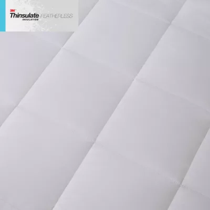 Sleep Philosophy Warmer 300 TC Cotton Sateen Down Alt 3M Thinsulate Comforter