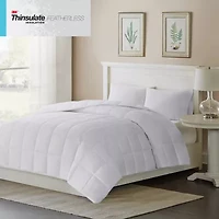 Sleep Philosophy Warmer 300 TC Cotton Sateen Down Alt 3M Thinsulate Comforter