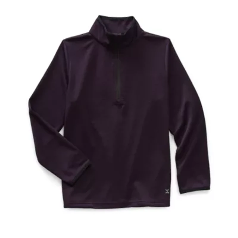 Xersion Little & Big Boys Long Sleeve Quarter-Zip Pullover