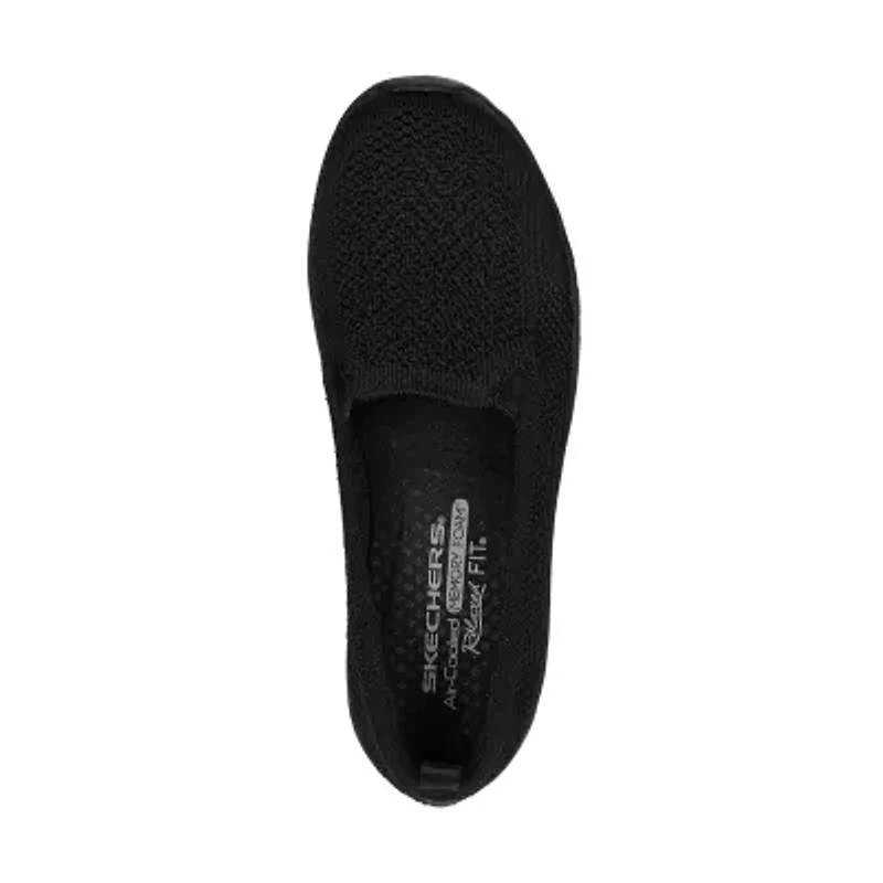 Skechers Reggae Fest 2.0 Livin It Up Womens Round Closed Toe Slip-On Shoe