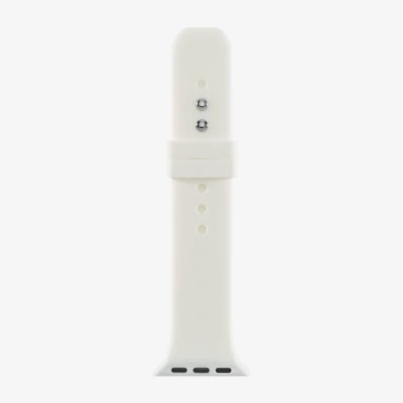 Apple Compatible Unisex Adult White Watch Band Fmdjab003