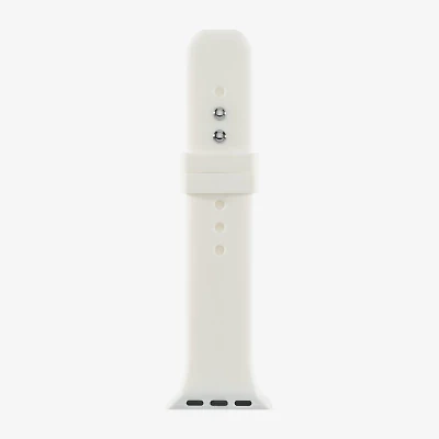 Apple Compatible Unisex Adult White Watch Band Fmdjab003