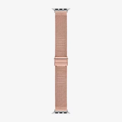 Apple Compatible Unisex Adult Rose Goldtone Watch Band Fmdjab017