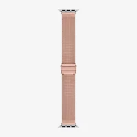 Apple Compatible Unisex Adult Rose Goldtone Watch Band Fmdjab017