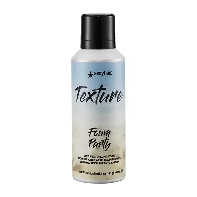 Sexy Hair Texture Foam Party Hair Mousse 5.1 oz.