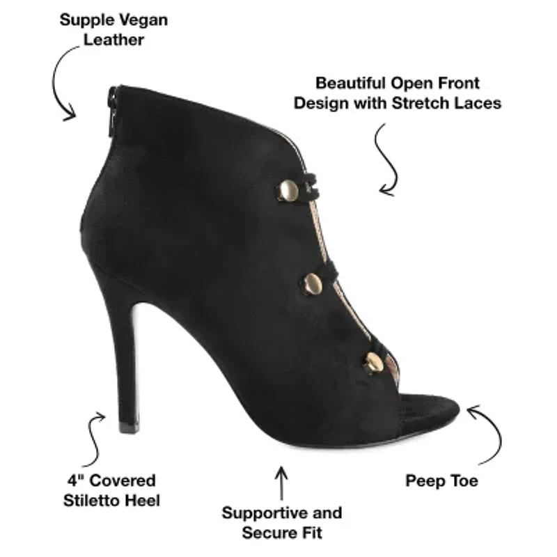 Journee Collection Womens Brecklin Stiletto Heel Booties