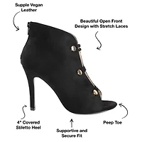 Journee Collection Womens Brecklin Stiletto Heel Booties