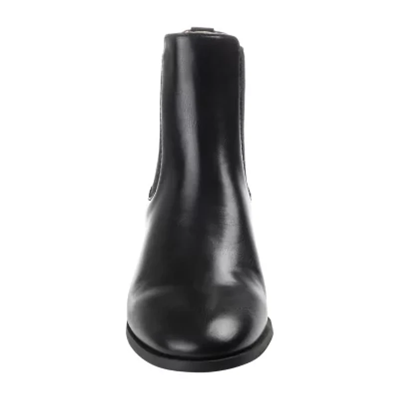 Journee Collection Womens Chayse Stacked Heel Booties