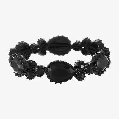 Mixit Womens Black Stretch Bracelet