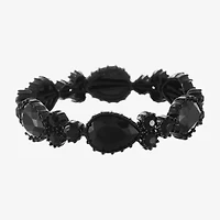 Mixit Womens Black Stretch Bracelet