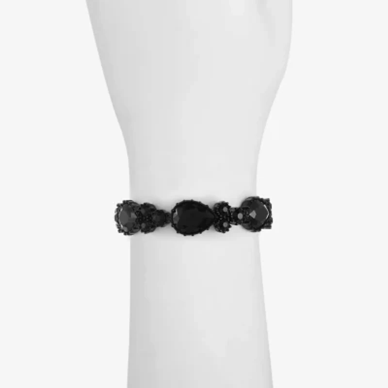 Mixit Womens Black Stretch Bracelet