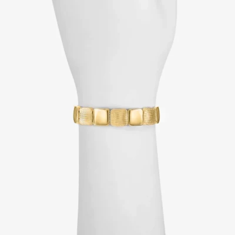 Liz Claiborne Gold Tone Womens Stretch Bracelet