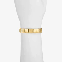 Liz Claiborne Gold Tone Womens Stretch Bracelet