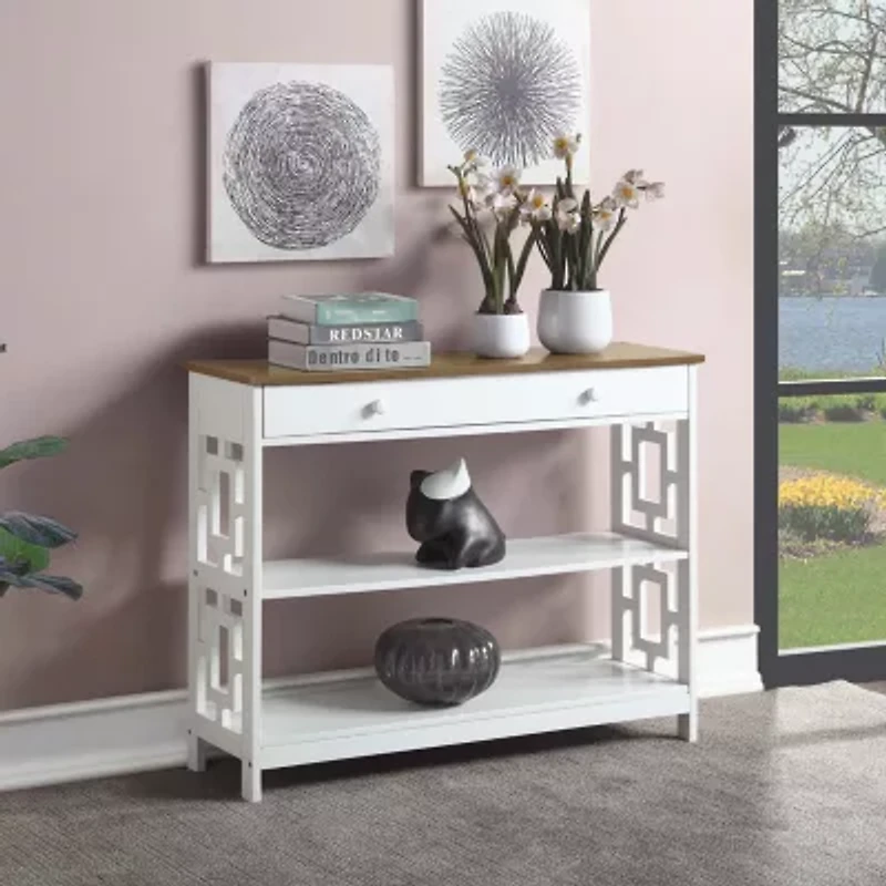 Town Square 1-Drawer Console Table