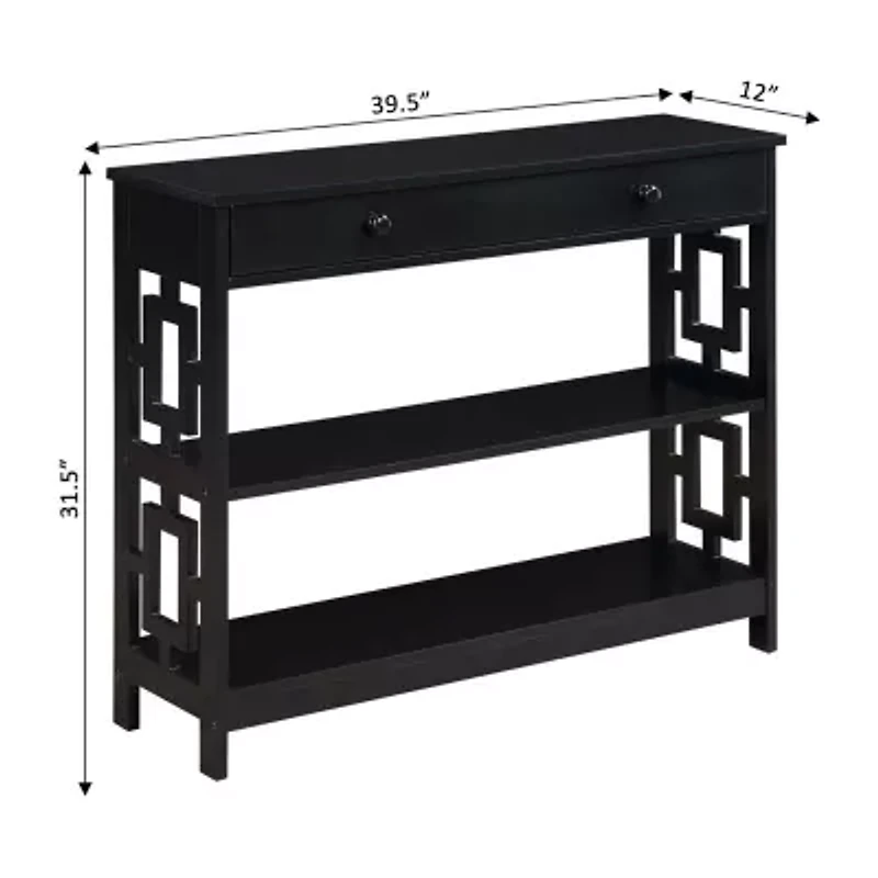 Town Square 1-Drawer Console Table
