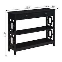 Town Square 1-Drawer Console Table