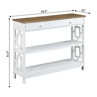 Town Square 1-Drawer Console Table