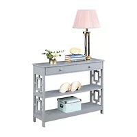 Convenience Concepts Town Square 1-Drawer Console Table