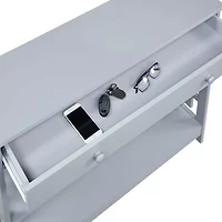 Convenience Concepts Town Square 1-Drawer Console Table