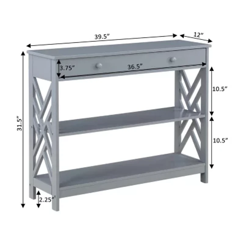 Titan 1-Drawer Console Table
