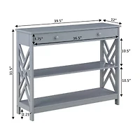 Titan 1-Drawer Console Table