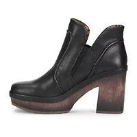 Korks Womens Robin Block Heel Booties