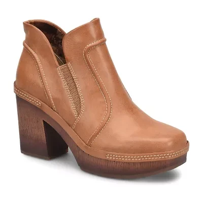 Korks Womens Robin Block Heel Booties