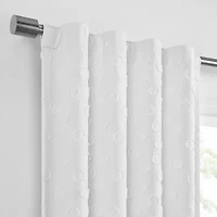 Under the Stars Kids Hayden Clip Dot Rod Pocket Back Tab Energy Saving 100% Blackout Single Curtain Panel