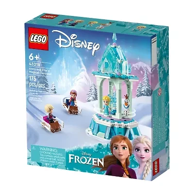 LEGO Disney Frozen Anna And Elsa's Magical Carousel 43218 Building Set (175 Pieces)