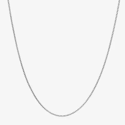 Made in Italy Womens 14K Gold 18 Inch Fashion Chain Necklace