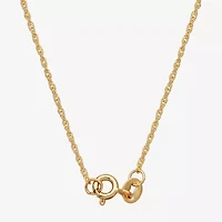 Sparkle Allure Padlock Womens White Diamond Accent Pure Silver Over Bronze 18 Inch Pendant Necklace