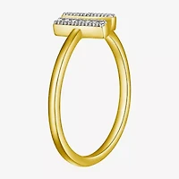 Sparkle Allure Womens White Diamond Accent Bar Bypass  Band