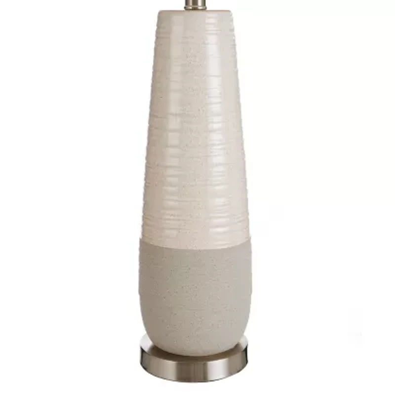 Stylecraft Evian Two-Tone Ceramic Table Lamp