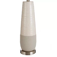 Stylecraft Evian Two-Tone Ceramic Table Lamp