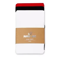 Piper & Jax Baby Girls Multi-Pack 3-pc. Tights