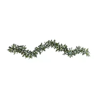 Nearly Natural 6.5ft Olive Thanksgiving Indoor Garland