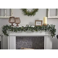Nearly Natural 6.5ft Olive Thanksgiving Indoor Garland