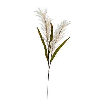Nearly Natural "30"" Faux Sorghum Beige Stem Set" Artificial Flowers