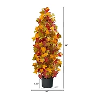 Nearly Natural "39"" Maple" Artificial Plant