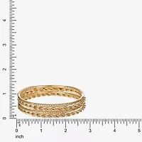 Liz Claiborne Womens 4-pc. Glass Bracelet Set