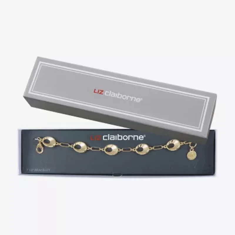 Liz Claiborne Womens Solid Link Bracelet