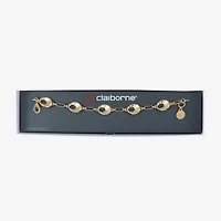 Liz Claiborne Womens Solid Link Bracelet