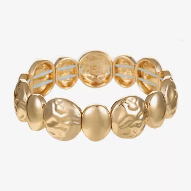 Liz Claiborne Womens Oval Stretch Bracelet