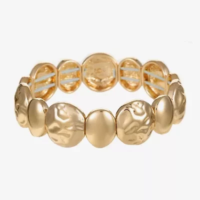 Liz Claiborne Womens Oval Stretch Bracelet